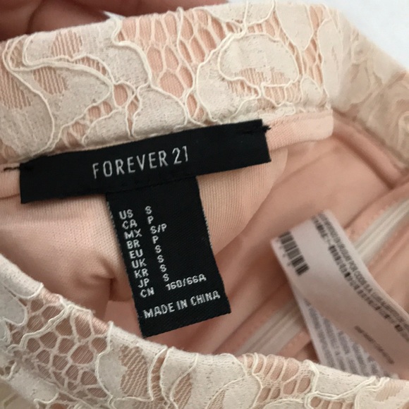 Forever 21 Lace Midi Skirt - Picture 3 of 4